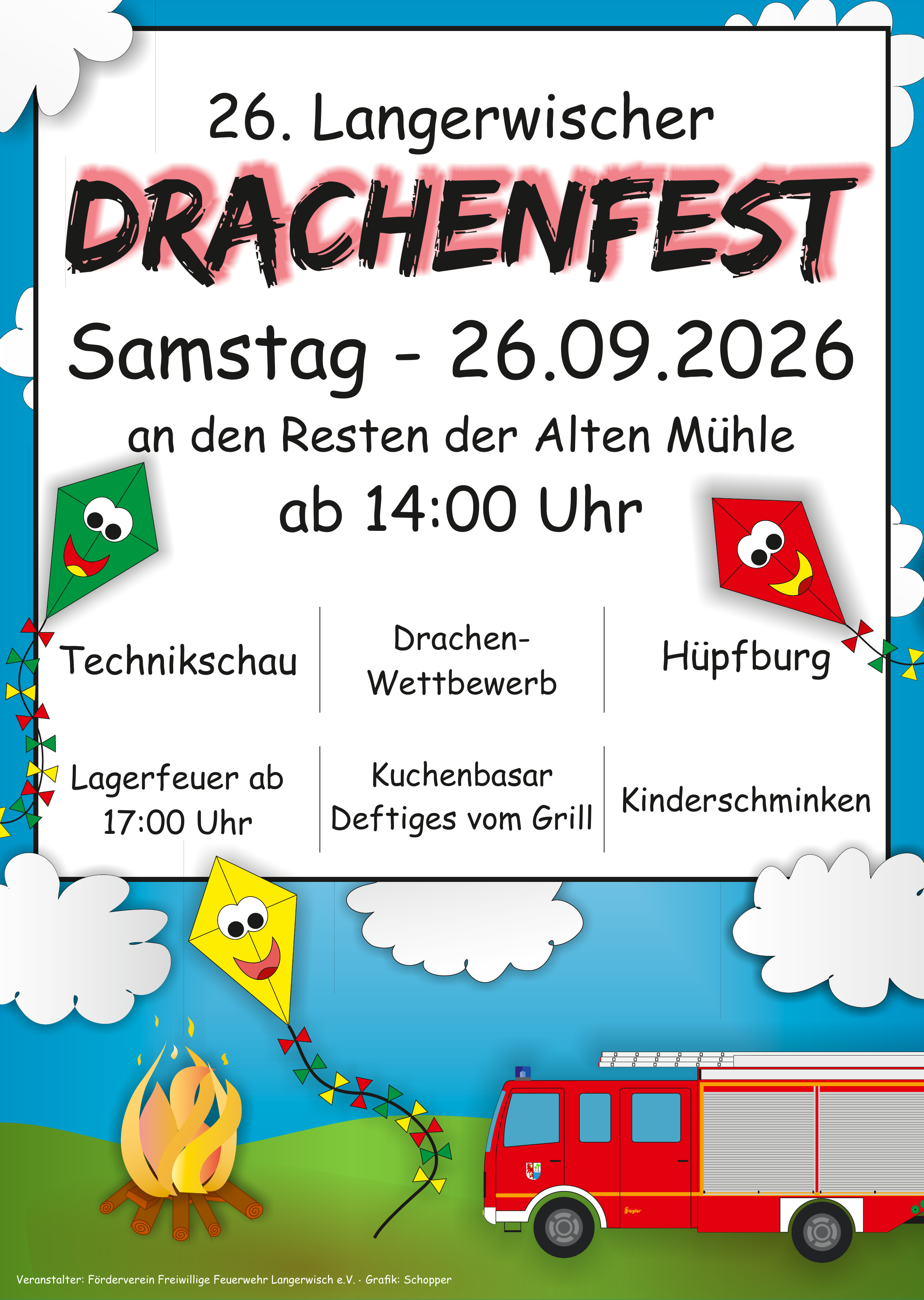 Plakat Drachenfest 2026